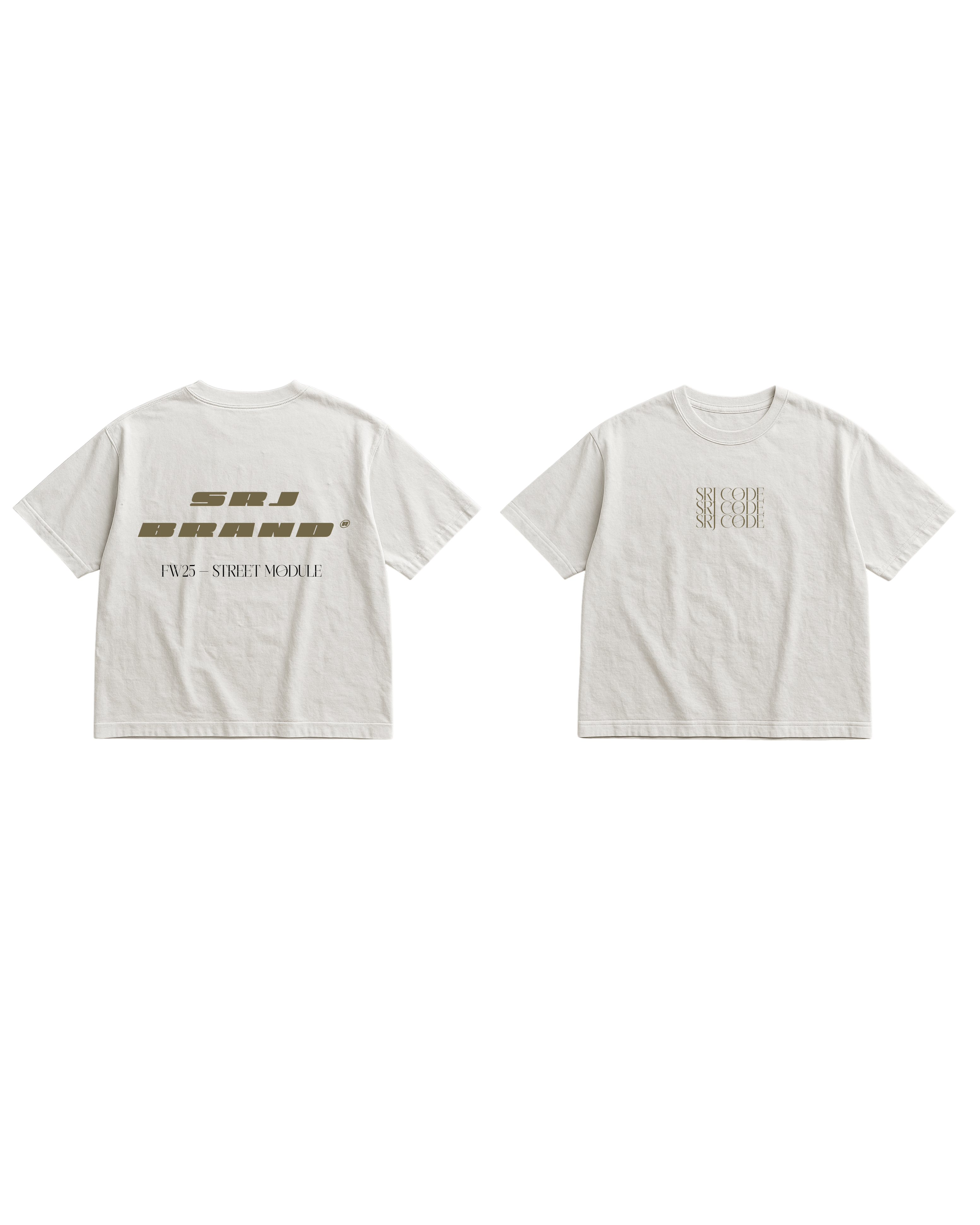 Camisetas Boxy fit CODE